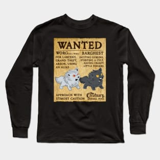 WANTED: Worg and Barghest Long Sleeve T-Shirt